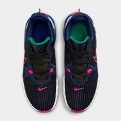 Nike LeBron Witness 6 Basketball Shoes Black/Deep Royal Blue/Blackened Blue/Siren Red - CZ4052 005 -Nikes Shoes Shop CZ4052 005 P5