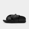 Women's Nike Offcourt Duo Slide Sandals Black/Black/White - DC0496 001 -Nikes Shoes Shop DC0496 001 P1