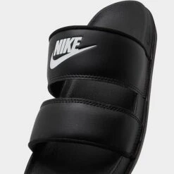 Women's Nike Offcourt Duo Slide Sandals Black/Black/White - DC0496 001 -Nikes Shoes Shop DC0496 001 P3