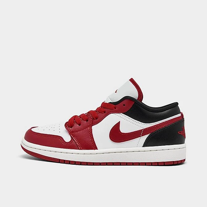 Nike Women's Air Jordan Retro 1 Low Casual Shoes White/Gym Red/Sail/Black - DC0774 160 3 Nike Women's Air Jordan Retro 1 Low Casual Shoes White/Gym Red/Sail/Black - DC0774 160
