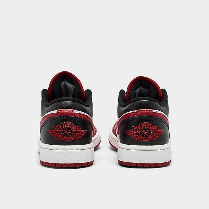 Nike Women's Air Jordan Retro 1 Low Casual Shoes White/Gym Red/Sail/Black - DC0774 160 6 Nike Women's Air Jordan Retro 1 Low Casual Shoes White/Gym Red/Sail/Black - DC0774 160 - Image 4