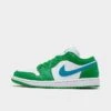 Nike Women's Air Jordan Retro 1 Low Casual Shoes Lucky Green/Aquatone/White - DC0774 304 -Nikes Shoes Shop DC0774 304 P1