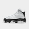 Nike Big Kids' Jordan Pro Strong Basketball Shoes White/Off Noir/Blue Tint - DC7911 105 -Nikes Shoes Shop DC7911 105 P1