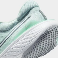 Women's Nike ZoomX Invincible Run Flyknit 2 Running Shoes Barely Green/Metallic Silver/Mint Foam/White - DC9993 301 -Nikes Shoes Shop DC9993 301 P3