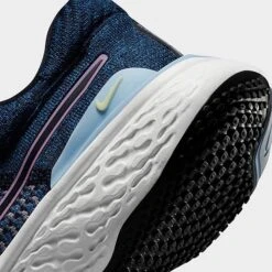 Women's Nike ZoomX Invincible Run Flyknit 2 Running Shoes Dark Marina Blue/Plum Fog/Light Marine/Black - DC9993 400 -Nikes Shoes Shop DC9993 400 P3