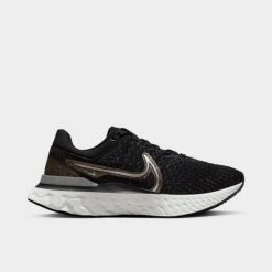 Women's Nike React Infinity 3 Running Shoes Black/Mtlc Silver/Anthracite/Mtlc Copper/Summit White - DD3024 009 -Nikes Shoes Shop DD3024 009 P3