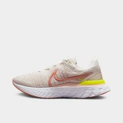Women's Nike React Infinity 3 Running Shoes Sail/Light Madder Root/Atmosphere - DD3024 102