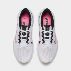 Women's Nike Winflo 9 Running Shoes White/Pink Spell/Black/Wheat Gold - DD8686 104 -Nikes Shoes Shop DD8686 104 P5