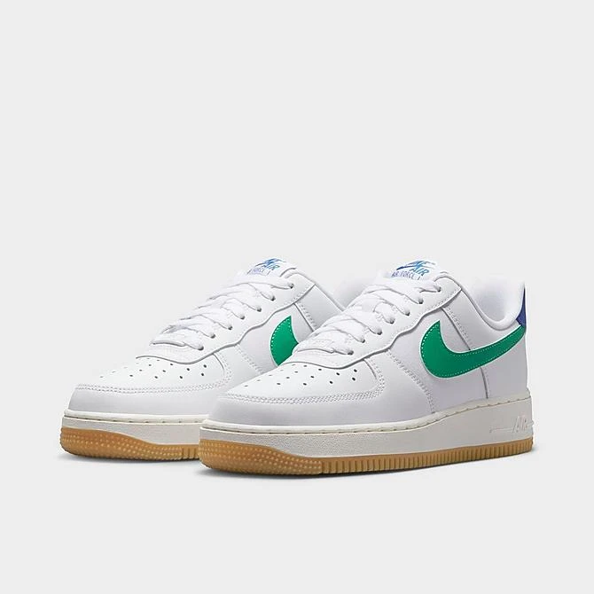 Women's Nike Air Force 1 Low Casual Shoes White/Stadium Green/Game Royal/Sanddrift/Sail/Gum Light Brown - DD8959 110 4 Women's Nike Air Force 1 Low Casual Shoes White/Stadium Green/Game Royal/Sanddrift/Sail/Gum Light Brown - DD8959 110 - Image 2
