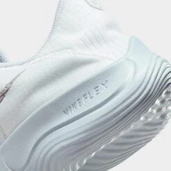 Women's Nike Flex Experience Run 11 Next Nature Running Shoes White/Metallic Silver/Pure Platinum - DD9283 100 -Nikes Shoes Shop DD9283 100 P3