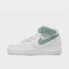 Women's Nike Air Force 1 '07 Mid Casual Shoes Summit White/Mineral/Sail - DD9625 103 -Nikes Shoes Shop DD9625 103 P1