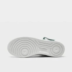 Women's Nike Air Force 1 '07 Mid Casual Shoes Summit White/Mineral/Sail - DD9625 103 -Nikes Shoes Shop DD9625 103 P6