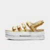 Women's Nike Icon Classic Sandals Classic Sesame/Chutney/Topaz Gold/White - DH0224 200