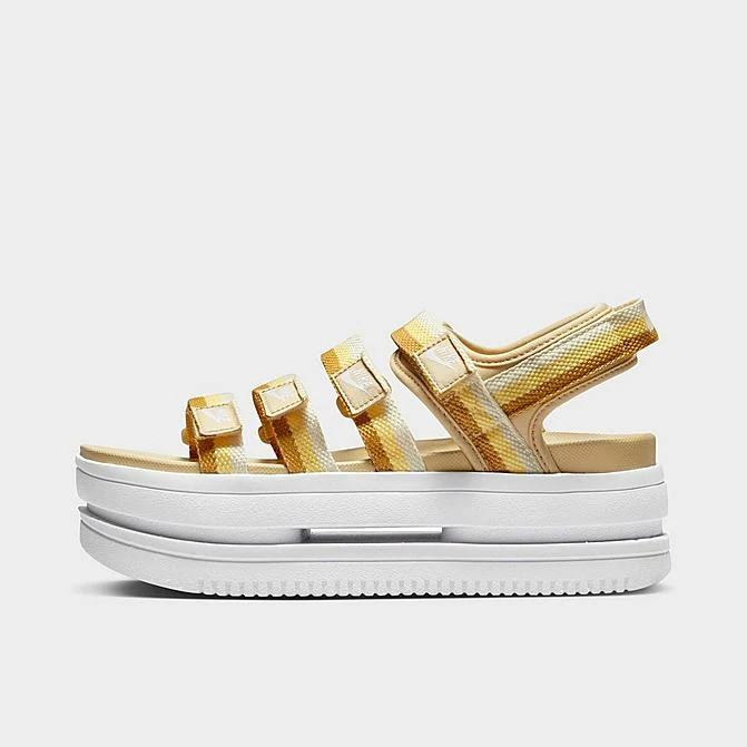 Women's Nike Icon Classic Sandals Classic Sesame/Chutney/Topaz Gold/White - DH0224 200 3 Women's Nike Icon Classic Sandals Classic Sesame/Chutney/Topaz Gold/White - DH0224 200