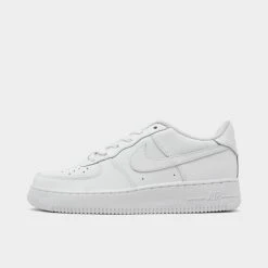Big Kids' Nike Air Force 1 Low Casual Shoes White/White - DH2920 111