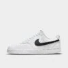 Women's Nike Court Vision Low Next Nature Casual Shoes White/Black/White - DH3158 101 -Nikes Shoes Shop DH3158 101 P1