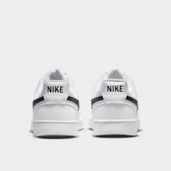 Women's Nike Court Vision Low Next Nature Casual Shoes White/Black/White - DH3158 101 -Nikes Shoes Shop DH3158 101 P4