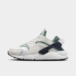 Women's Nike Air Huarache Casual Shoes White/Obsidian/Mica Green/Photon Dust/Obsidian/Obsidian - DH4439 110