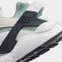 Women's Nike Air Huarache Casual Shoes White/Obsidian/Mica Green/Photon Dust/Obsidian/Obsidian - DH4439 110 -Nikes Shoes Shop DH4439 110 P3