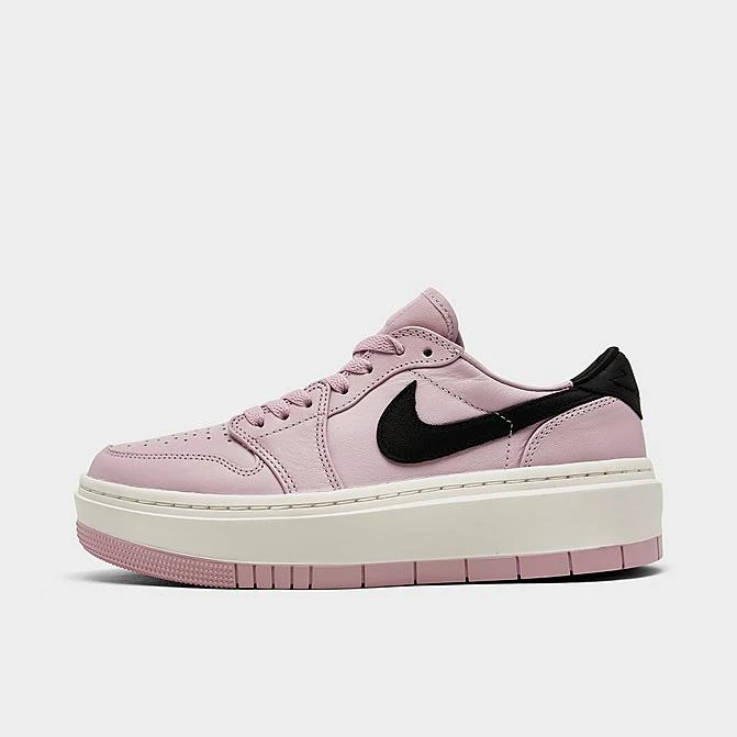 Nike Women's Air Jordan Retro 1 Elevate Low Casual Shoes Iced Lilac/Black/Sail - DH7004 501 3 Nike Women's Air Jordan Retro 1 Elevate Low Casual Shoes Iced Lilac/Black/Sail - DH7004 501