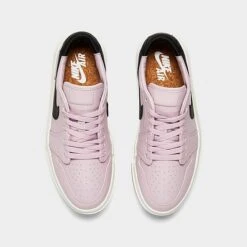 Nike Women's Air Jordan Retro 1 Elevate Low Casual Shoes Iced Lilac/Black/Sail - DH7004 501 12 Nike Women's Air Jordan Retro 1 Elevate Low Casual Shoes Iced Lilac/Black/Sail - DH7004 501 -Nikes Shoes Shop DH7004 501 P5
