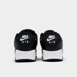 Women's Nike Air Max 90 Casual Shoes Black/Black/White - DH8010 002 -Nikes Shoes Shop DH8010 002 P4