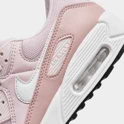 Women's Nike Air Max 90 Casual Shoes Barely Rose/Summit White/Pink Oxford - DH8010 600 -Nikes Shoes Shop DH8010 600 P3