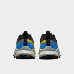 Women's Nike React Pegasus Trail 4 Trail Running Shoes Light Photo Blue/Metallic Silver/Track Red/Black - DJ6159 401 -Nikes Shoes Shop DJ6159 401 P4