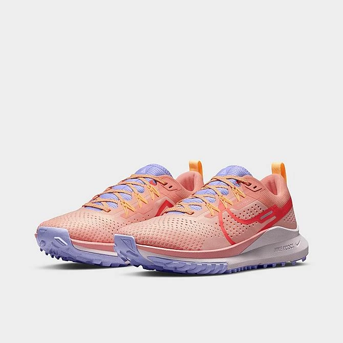 Women's Nike React Pegasus Trail 4 Trail Running Shoes Arctic Orange/Magic Ember/Light Madder Root/Purple Pulse/Melon Tint/Venice - DJ6159 800 4 Women's Nike React Pegasus Trail 4 Trail Running Shoes Arctic Orange/Magic Ember/Light Madder Root/Purple Pulse/Melon Tint/Venice - DJ6159 800 - Image 2