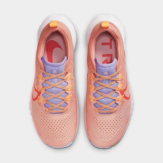 Women's Nike React Pegasus Trail 4 Trail Running Shoes Arctic Orange/Magic Ember/Light Madder Root/Purple Pulse/Melon Tint/Venice - DJ6159 800 7 Women's Nike React Pegasus Trail 4 Trail Running Shoes Arctic Orange/Magic Ember/Light Madder Root/Purple Pulse/Melon Tint/Venice - DJ6159 800 - Image 5
