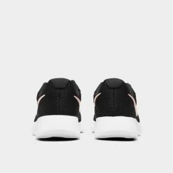 Women's Nike Tanjun Casual Shoes Black/Metallic Red Bronze/Barely Volt/White - DJ6257 001 -Nikes Shoes Shop DJ6257 001 P4