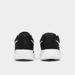 Women's Nike Tanjun Casual Shoes Black/Barely Volt/Black/White - DJ6257 004 -Nikes Shoes Shop DJ6257 004 P4