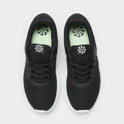 Women's Nike Tanjun Casual Shoes Black/Barely Volt/Black/White - DJ6257 004 -Nikes Shoes Shop DJ6257 004 P5