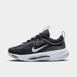 Women's Nike Spark Casual Shoes Black/Metallic Silver/Pure Platinum/White/Wolf Grey - DJ6945 005
