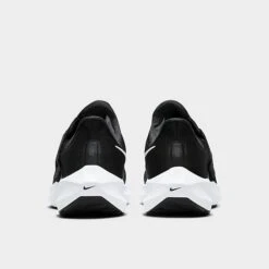 Women's Nike Air Zoom Pegasus FlyEase Running Shoes Black/Dark Smoke Grey/White - DJ7383 001 -Nikes Shoes Shop DJ7383 001 P4