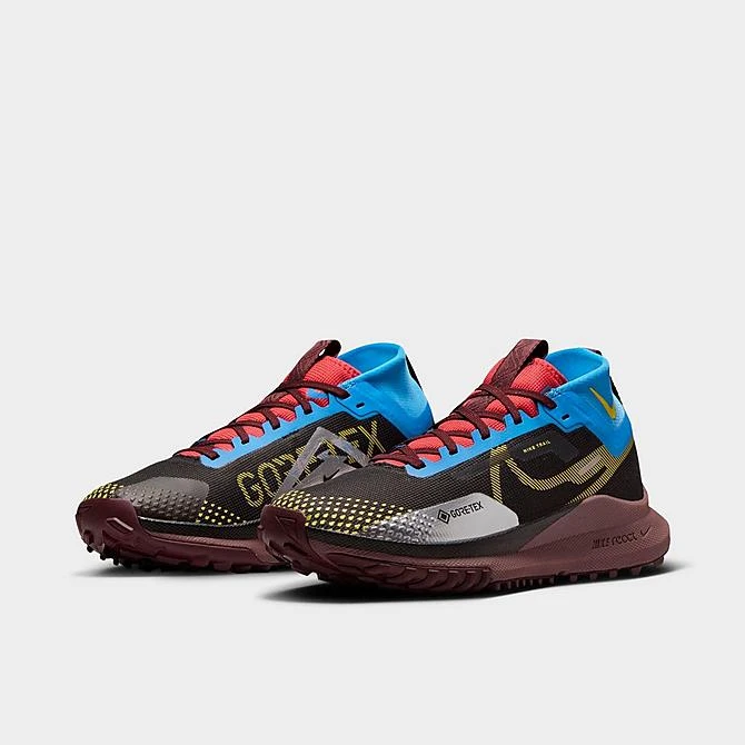 Women's Nike React Pegasus Trail 4 GORE-TEX Waterproof Trail Running Shoes Black/Vivid Sulfur/Light Photo Blue/Track Red - DJ7929 003 4 Women's Nike React Pegasus Trail 4 GORE-TEX Waterproof Trail Running Shoes Black/Vivid Sulfur/Light Photo Blue/Track Red - DJ7929 003 - Image 2