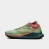 Women's Nike React Pegasus Trail 4 GORE-TEX Waterproof Trail Running Shoes Alligator/Mint Foam/Canyon Rust/Orange Trance - DJ7929 300