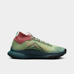 Women's Nike React Pegasus Trail 4 GORE-TEX Waterproof Trail Running Shoes Alligator/Mint Foam/Canyon Rust/Orange Trance - DJ7929 300 -Nikes Shoes Shop DJ7929 300 P3