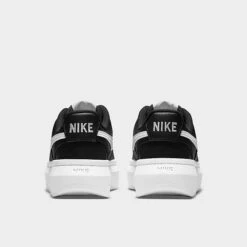 Women's Nike Court Vision Alta Casual Shoes Black/White - DM0113 002 -Nikes Shoes Shop DM0113 002 P4