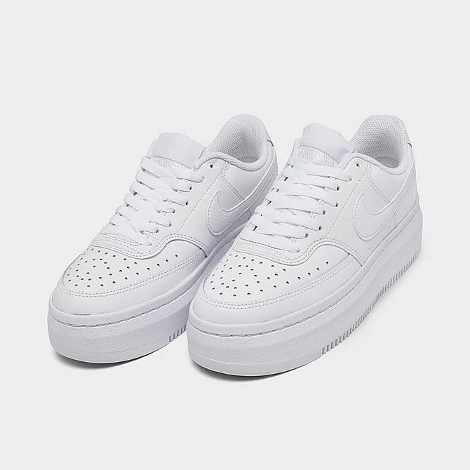 Women's Nike Court Vision Alta Casual Shoes White/White/White - DM0113 100 4 Women's Nike Court Vision Alta Casual Shoes White/White/White - DM0113 100 - Image 2