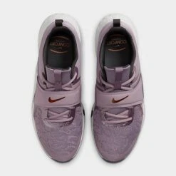 Women's Nike Renew In-Season TR 12 Premium Training Shoes Purple Smoke/Metallic Copper/Pure Platinum/Dark Smoke Grey/Metallic Gold - DM0947 501 -Nikes Shoes Shop DM0947 501 P5