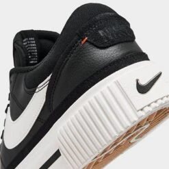 Women's Nike Court Legacy Lift Casual Shoes Black/Sail/White/Team Orange - DM7590 001 -Nikes Shoes Shop DM7590 001 P3