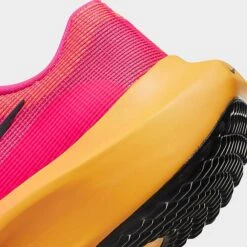 Women's Nike Zoom Fly 5 Running Shoes Hyper Pink/Laser Orange/Black - DM8974 601 -Nikes Shoes Shop DM8974 601 P3