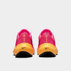 Women's Nike Zoom Fly 5 Running Shoes Hyper Pink/Laser Orange/Black - DM8974 601 -Nikes Shoes Shop DM8974 601 P4