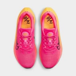 Women's Nike Zoom Fly 5 Running Shoes Hyper Pink/Laser Orange/Black - DM8974 601 -Nikes Shoes Shop DM8974 601 P5