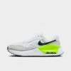 Women's Nike Air Max SYSTM Casual Shoes White/Black/Pure Platinum/Volt - DM9538 104 -Nikes Shoes Shop DM9538 104 P1