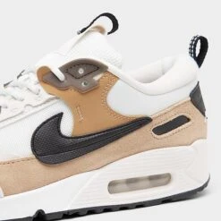 Women's Nike Air Max 90 Futura Casual Shoes Phantom/Black/Hemp/Sanddrift - DM9922 002 -Nikes Shoes Shop DM9922 002 P3