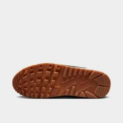 Women's Nike Air Max 90 Futura Casual Shoes Medium Olive/Burgundy/Navy - DM9922 200 -Nikes Shoes Shop DM9922 200 P6