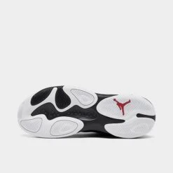 Nike Jordan Max Aura 4 Basketball Shoes Black/Gym Red/White - DN3687 061 -Nikes Shoes Shop DN3687 061 P6