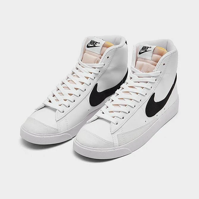 Women's Nike Blazer Mid '77 Next Nature Casual Shoes Sail/White - DO1344 101 4 Women's Nike Blazer Mid '77 Next Nature Casual Shoes Sail/White - DO1344 101 - Image 2